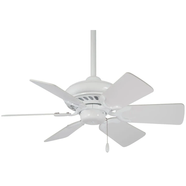 White 32"Ceiling Fan from the Supra 32" Collection