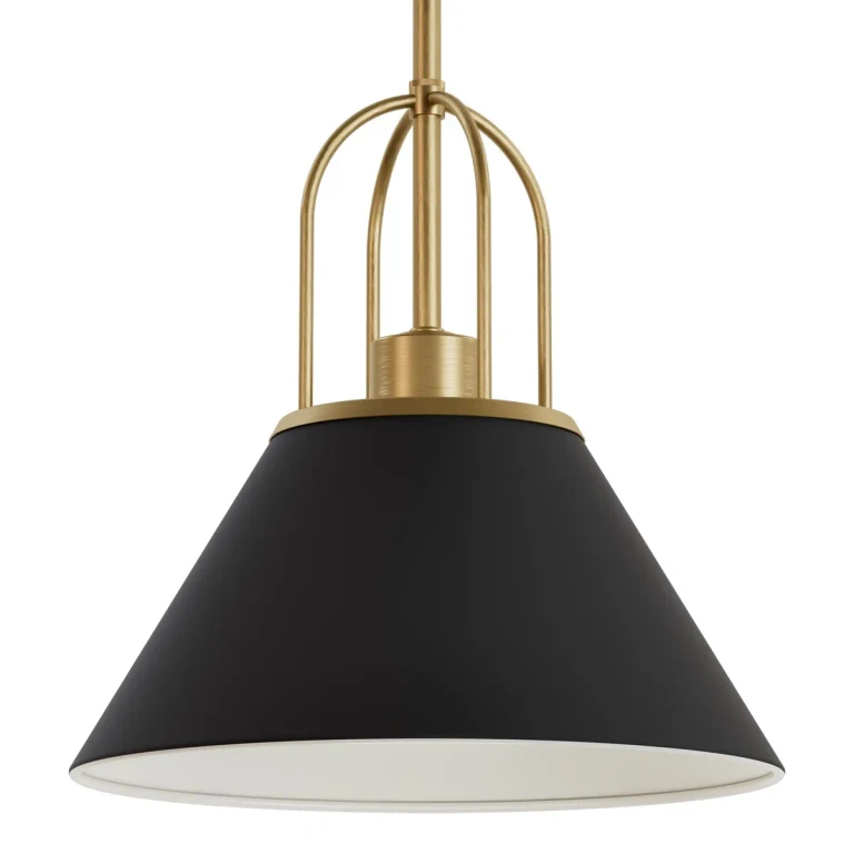 Matte Black Pendant from the Carrington Isle Collection
