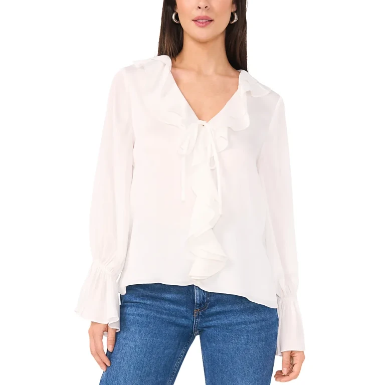 Vince Camuto Ruffled Top
