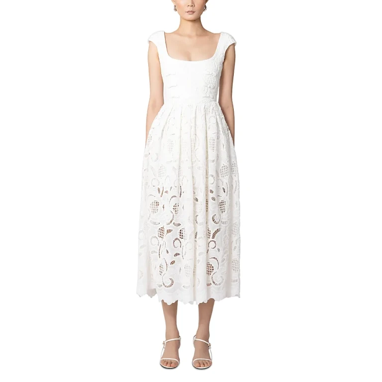 Sau Lee Holland Midi Dress