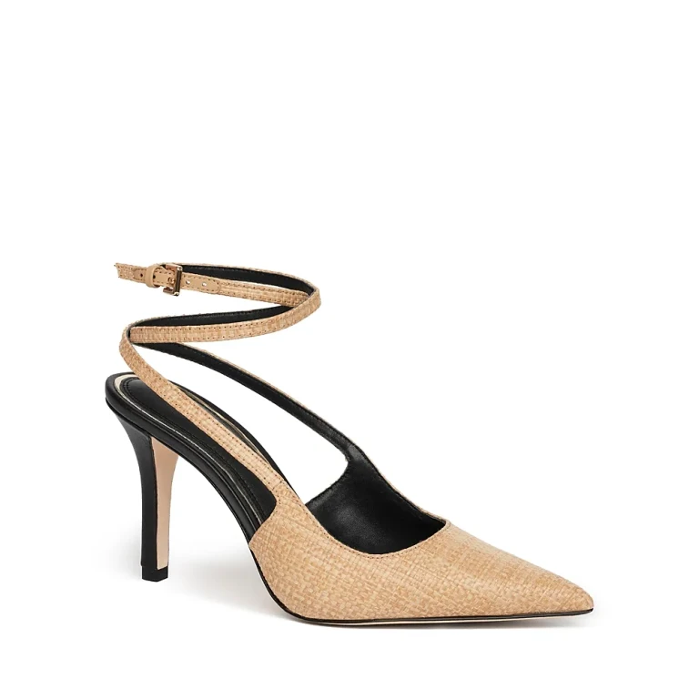 Paige Women's Sawyer Ankle Wrap Pointed Toe Pumps