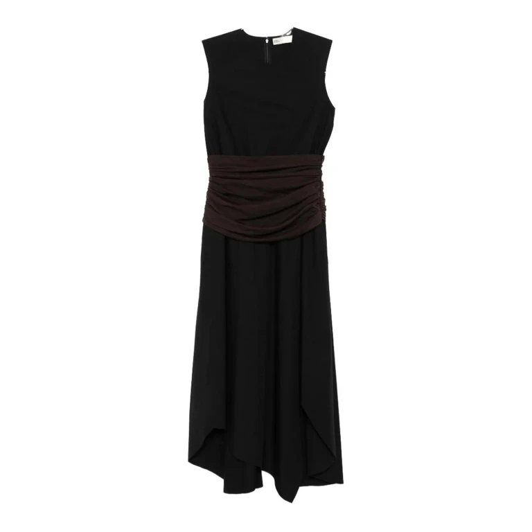 Tory Burch Robe Au Genou - Noir