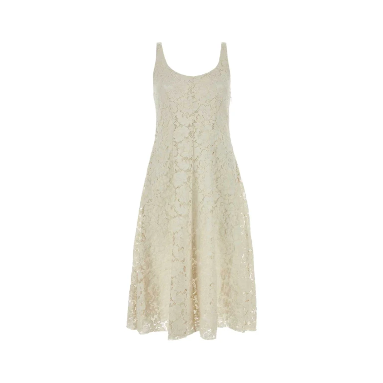 Prada Ivory Lace Dress