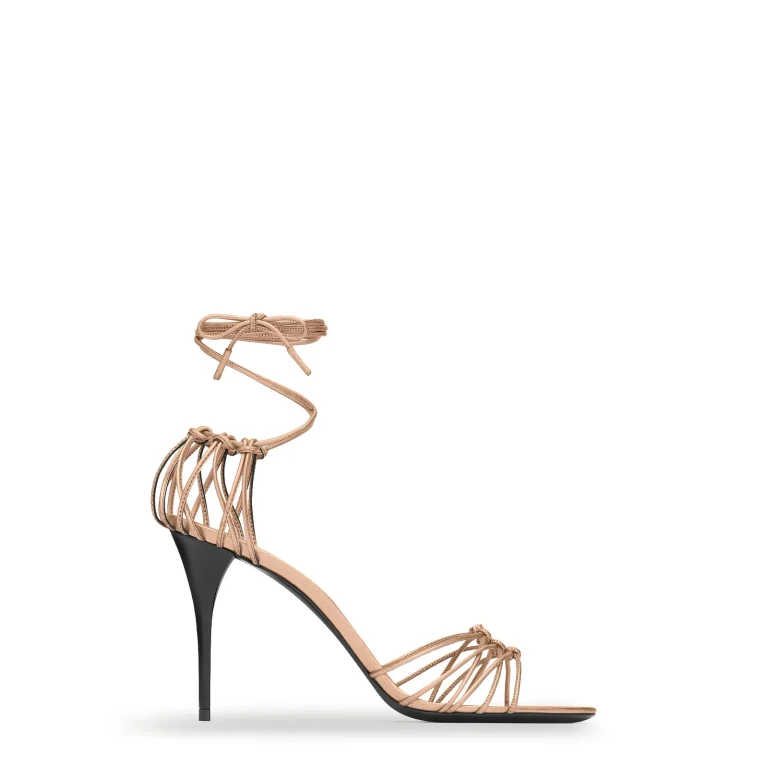 Heeled Sandal Woman color Pink (7857060NL005912)