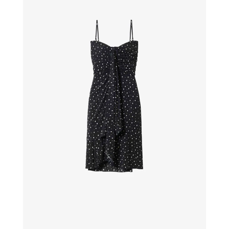 Robe Gemma - Femme - Noir Et Écru - Taille34 - Isabel Marant