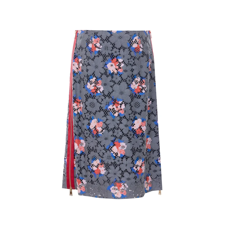 Fendi Skirts Grey Cotton - Women