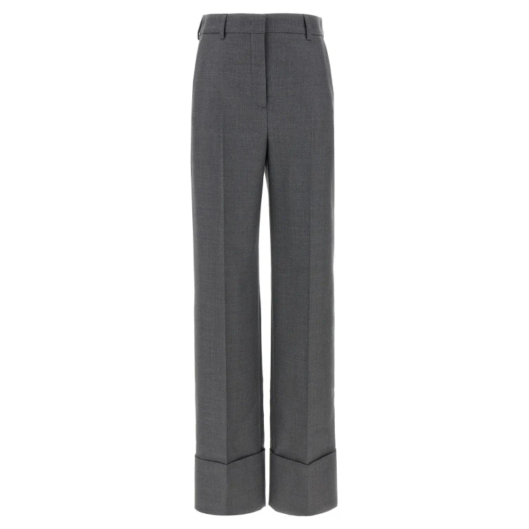 Valentino Garavani Black Wool Blend Pant