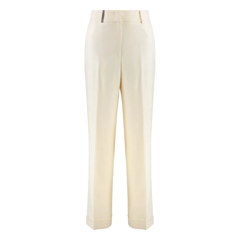 Pinko Viscose Blend Trousers