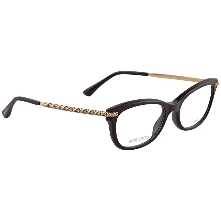 Jimmy Choo Demo Rectangular Ladies Eyeglasses JC217 807 52
