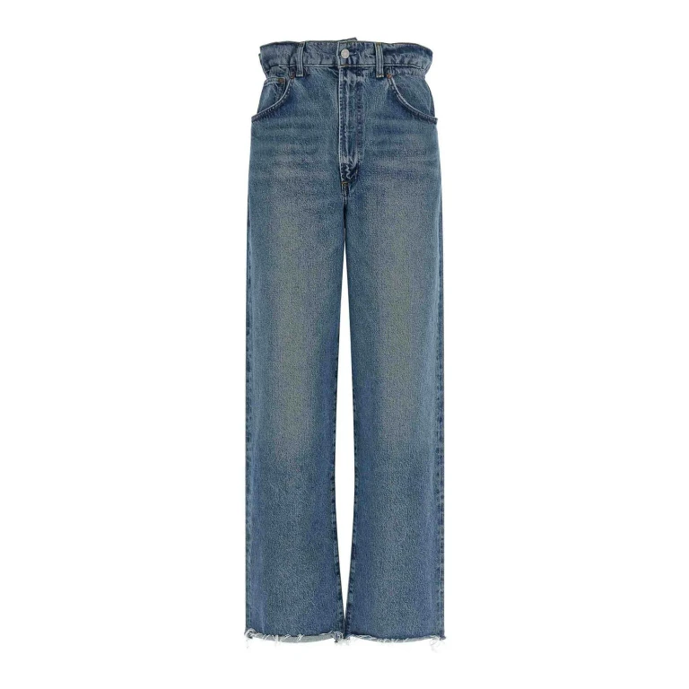 Agolde Jean Droit - Bleu