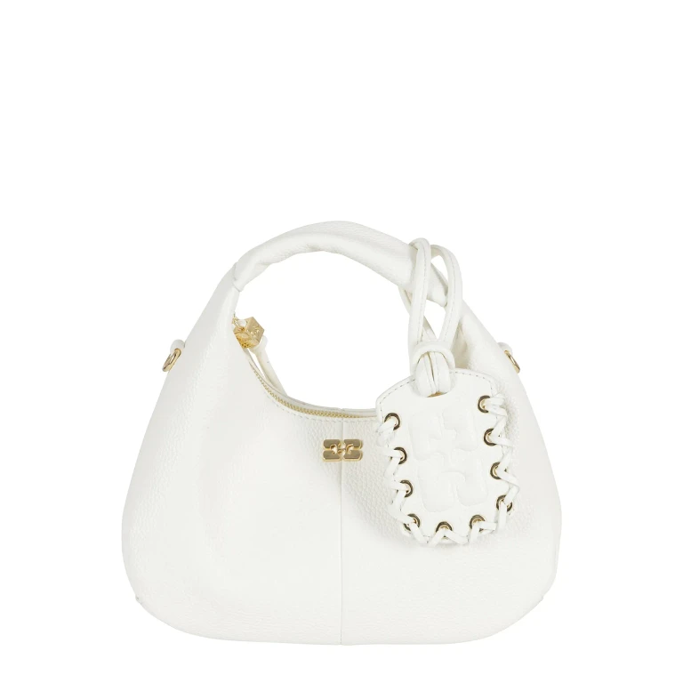 Ganni Hobo Mini Grained Hobo Mini Grained