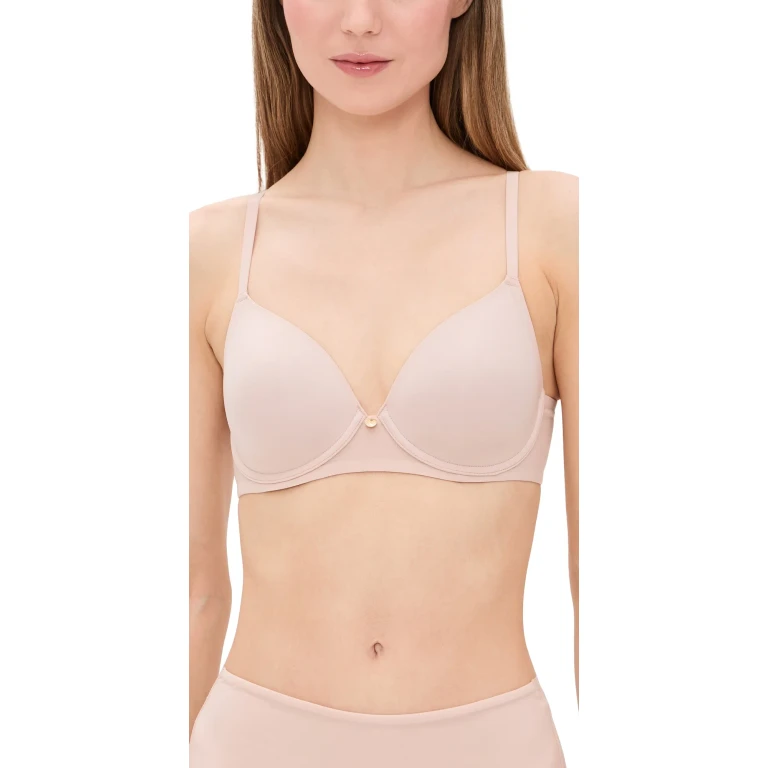 Natori Cloud Comfort Back Smoothing T-Shirt Bra Black 34C