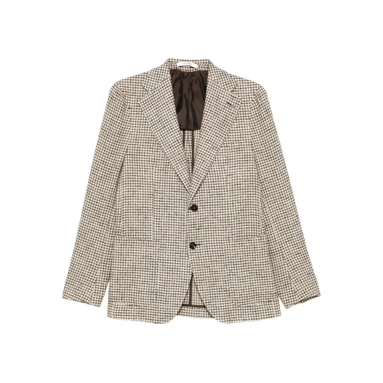 Blazer met ruitpatroon