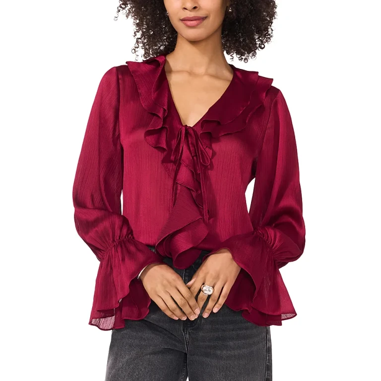 Vince Camuto Ruffled Top
