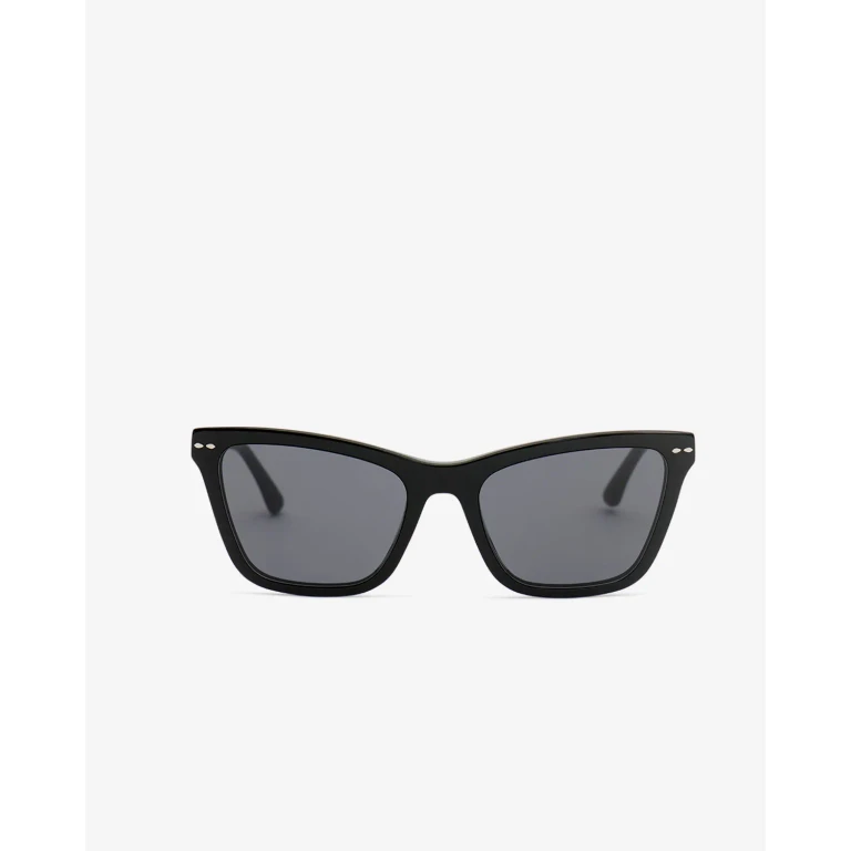 Lunettes De Soleil Leyna - Femme - Noir Pall-gris - Isabel Marant