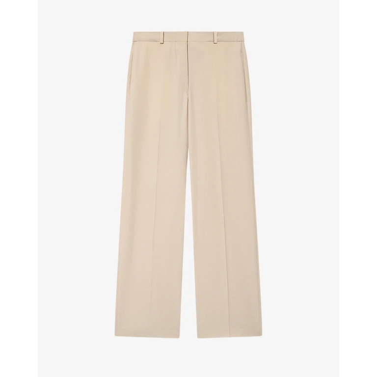 Isabel Marant Cream Crepe Noanda Palazzo Pant