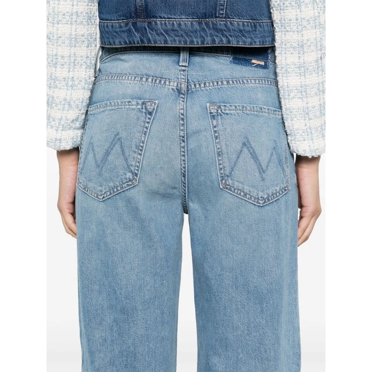 Mother Jeans Clear Blue Cotton - Women