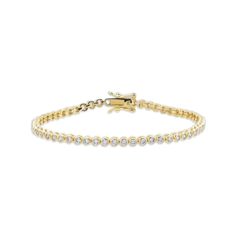 By Adina Eden Cubic Zirconia Tennis Bracelet