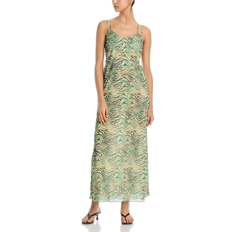 Peixoto Olive Maxi Dress