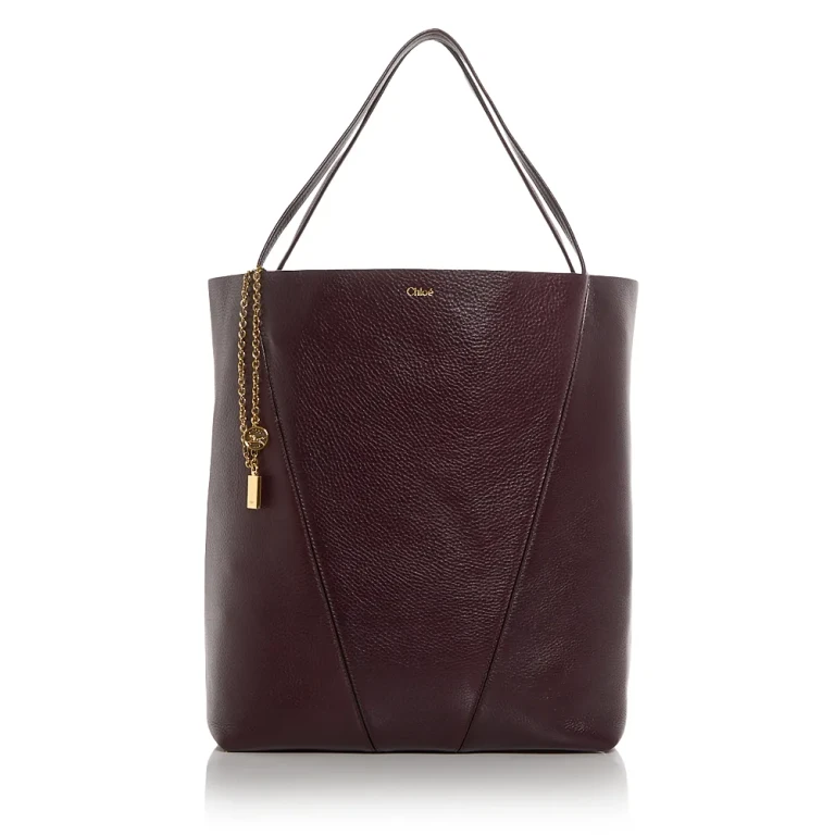 Chloe Spin Large Leather Tote