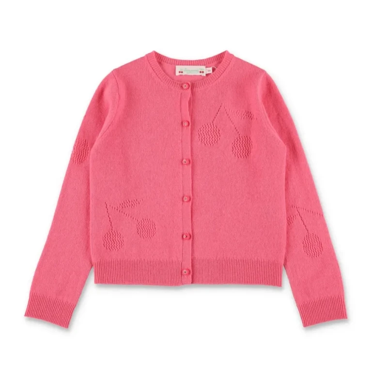 Bonpoint Ginger Buttoned Straight Hem Cardigan