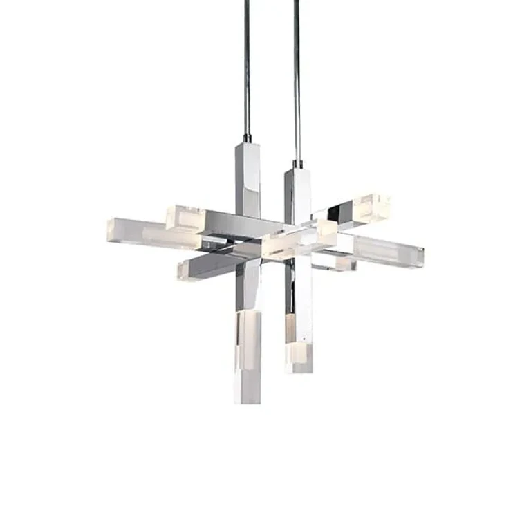 Kuzco Martelo LED Pendant Light in Chrome