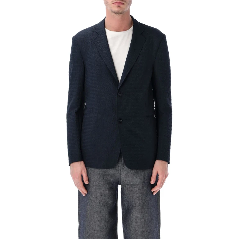 Seersucker Blazer