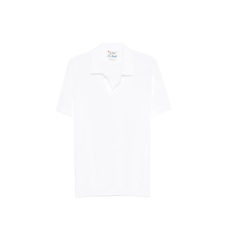Mc2 Saint Barth Jeremy White Cly Co Polo - Men