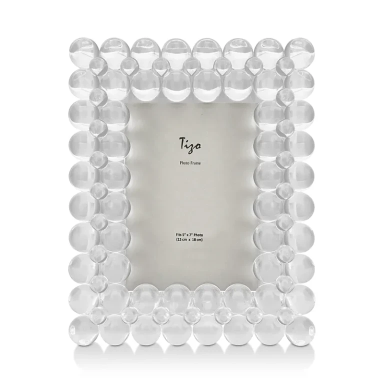 Tizo Clear Crystal Bubble Frame, 5 x 7