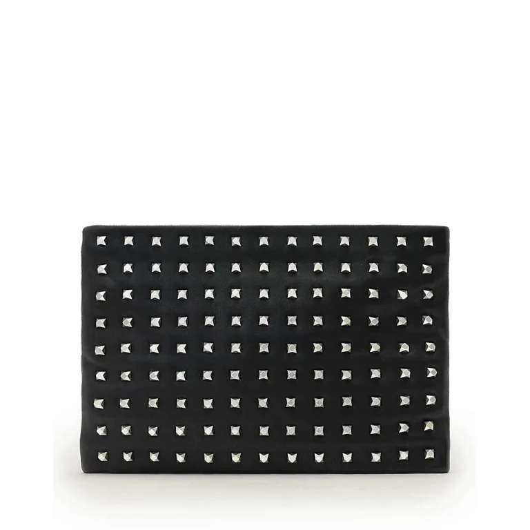Allsaints Bettina Embellished Leather Clutch