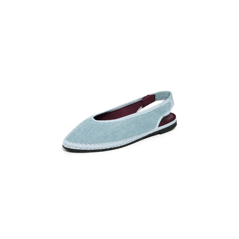 Flabelus Narnia Slingback Flats Sand 40