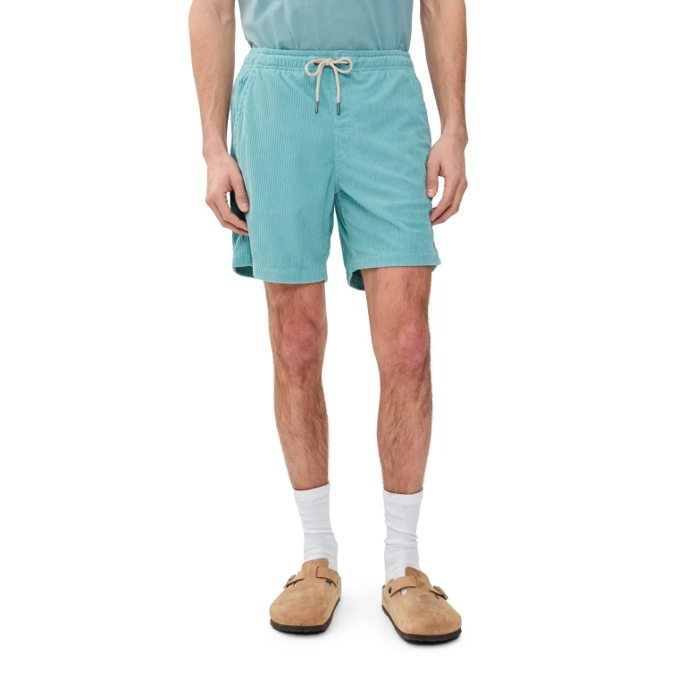 Fair Harbor The Wilder Stretch Corduroy Shorts 7 Khaki S