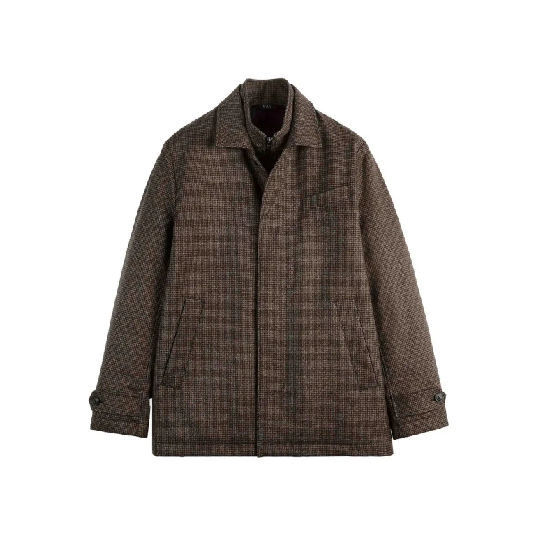 Fay Manteau Court - Couleur Chair