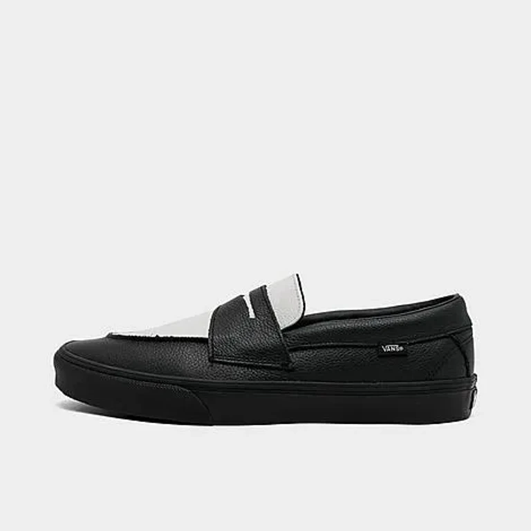 Men's Skate Loafer Casual Shoes in Black/Marshmallow Size: 7.5