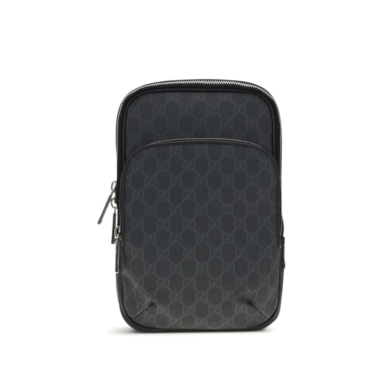 Shoulder Bag Men color Black (822073FADJM1043)