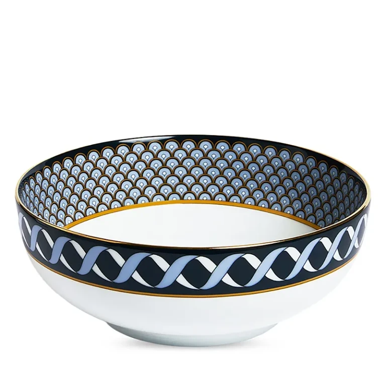 La DoubleJ Napoli Blue Serving Bowl