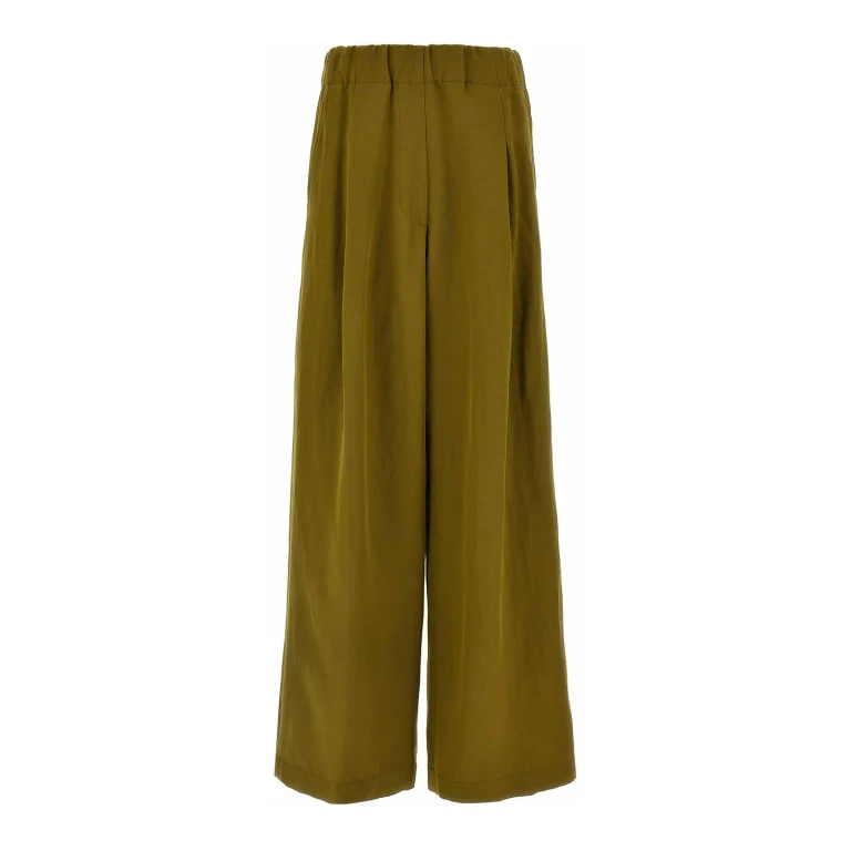 Dries Van Noten Pantalons Décontractés - Vert