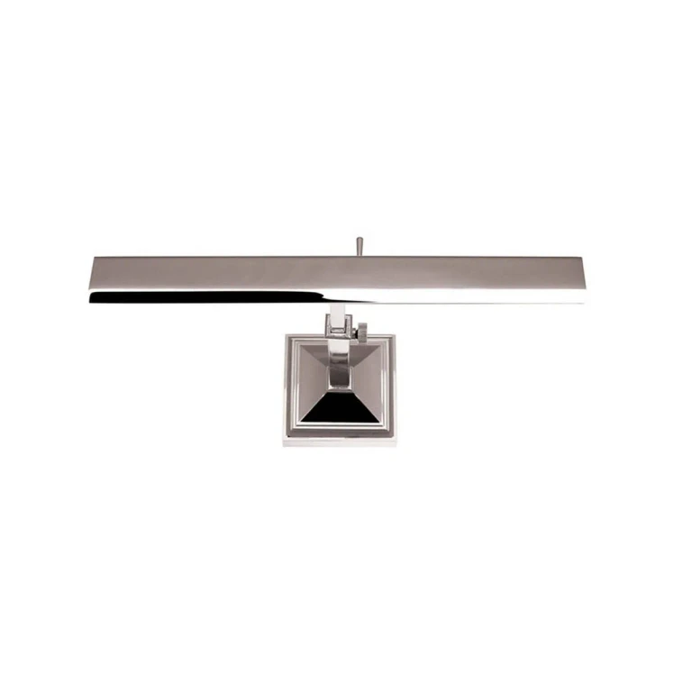WAC Lighting 120V Hemmingway 14" LED Hard Wired Picture Light in Polished Nickel - PL-LED14-27-PN