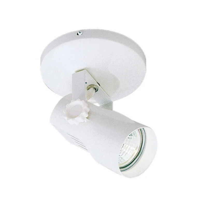 WAC Lighting 120V 1-Light Monopoint 007 Monopoint in White - ME-007-WT