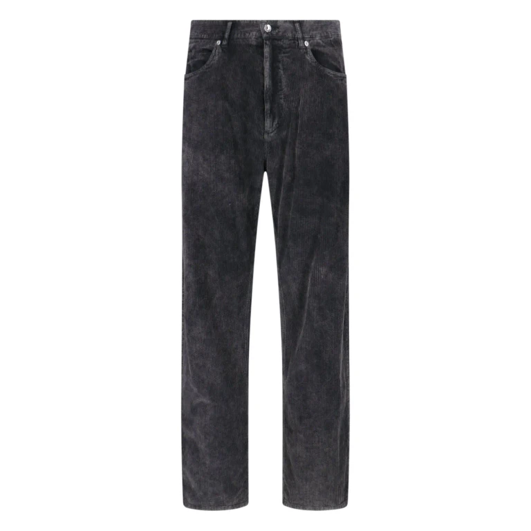 Dolce & Gabbana Charcoal Stretch Corduroy Pant