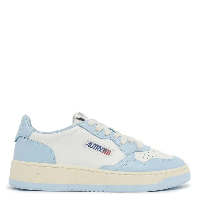 Autry Ladies Blue Wmns Medalist Low Top Sneakers