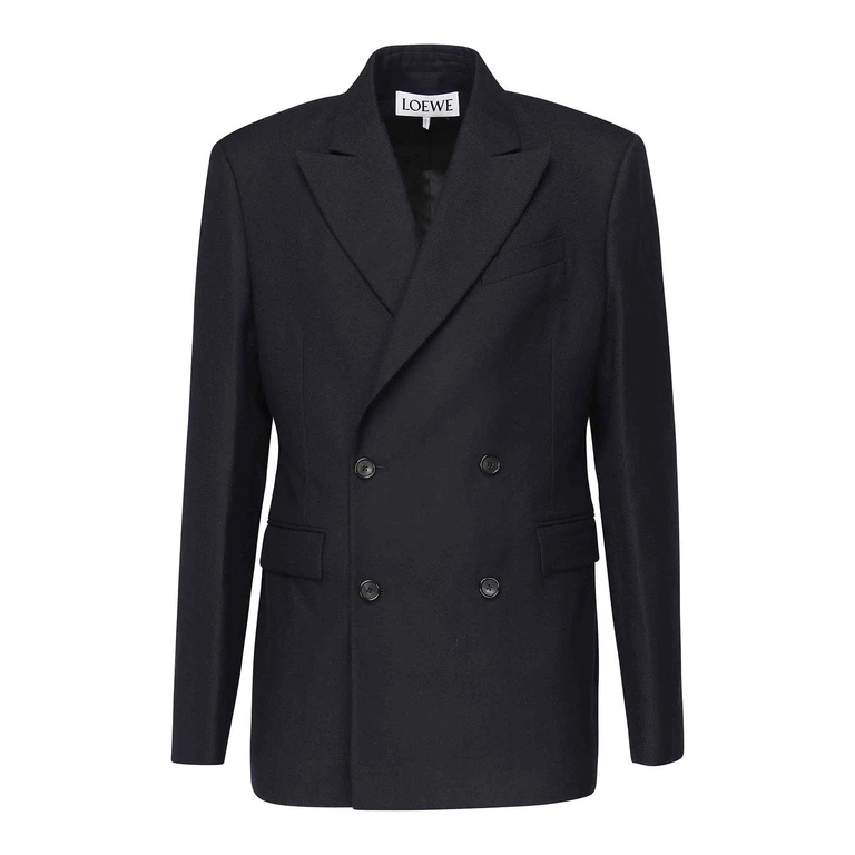 Veste croisée en laine Loewe