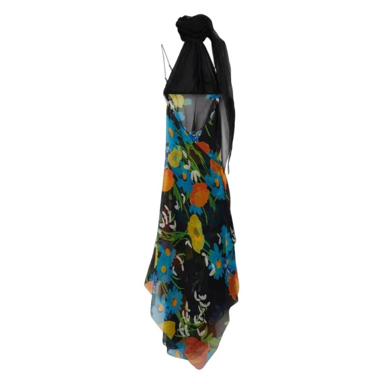 Burberry Floral Garden Silk Blend Dress