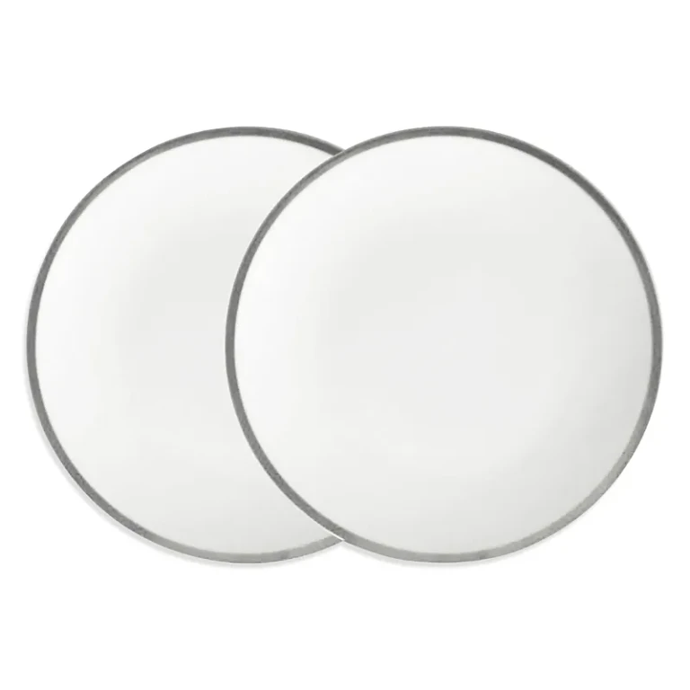 Twig New York Platinum Edge Salad/Dessert Plate, Set of 2