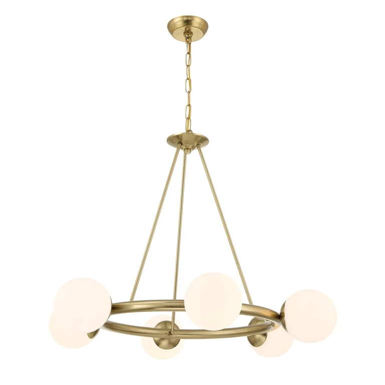 Vibrant Gold Chandelier from the Maverick Collection
