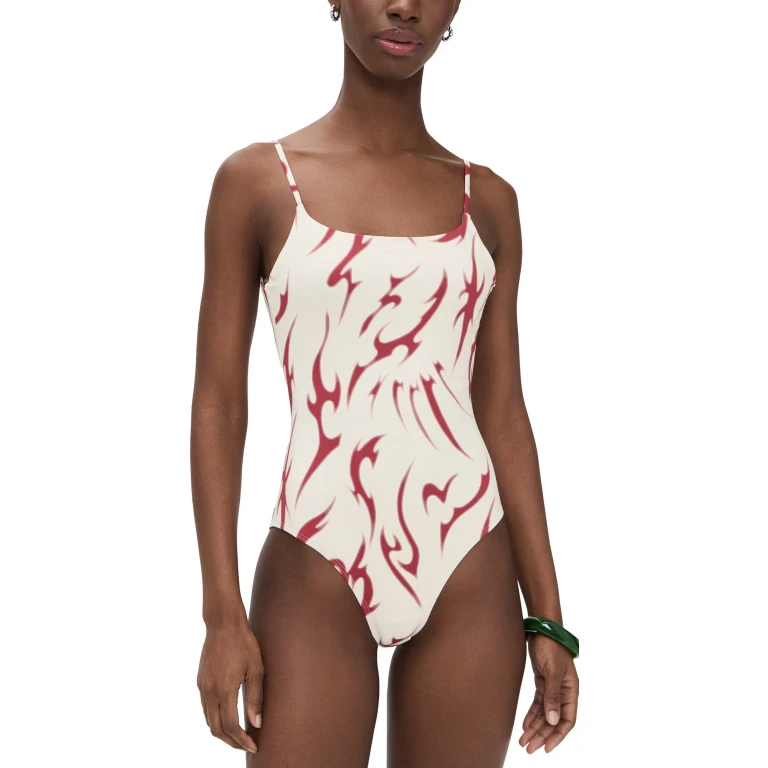 OAS Tribalo Brisa Bathing Suit Red L