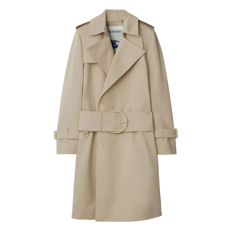 Burberry Mid-Length Belted Trench Coat