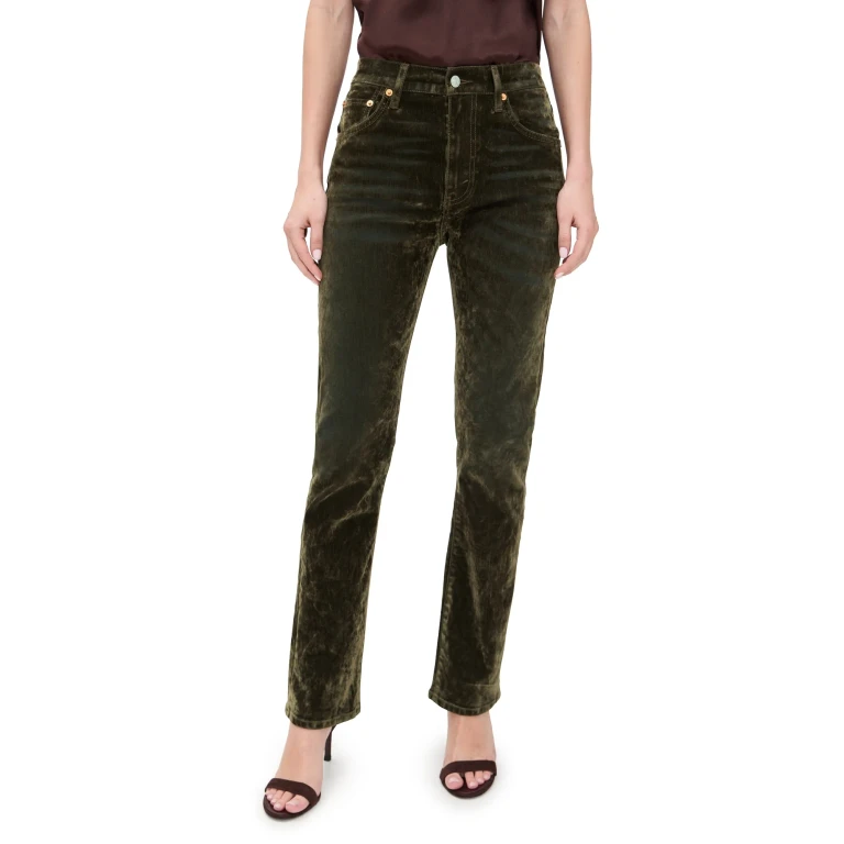 RE/DONE The Blondie Jeans Olivebrchflk 23