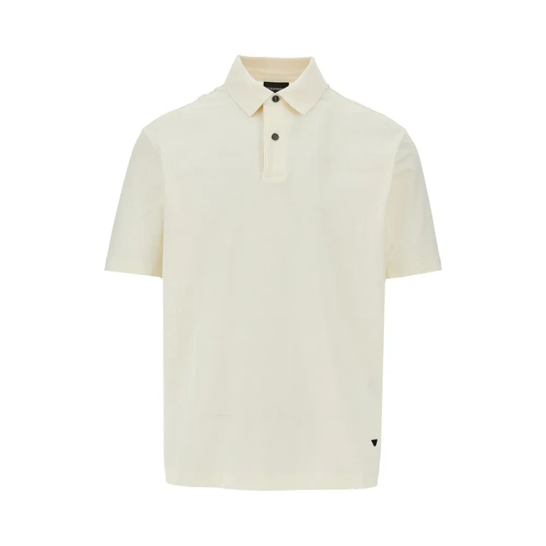 EMPORIO ARMANI Cotton jersey polo shirt Man S