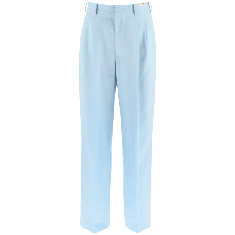 마르니 꾸뛰리에 팬츠 - 라이트 블루